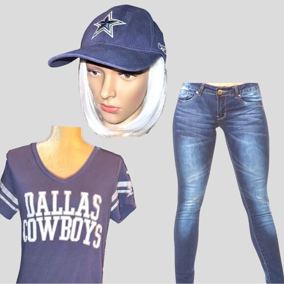 Dallas Cowboys blue official team T-shirt - Picture 1 of 7